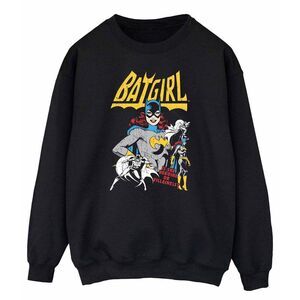 DC Comics Womens/Ladies Heroine Or Villainess Batgirl Sweatshirt / Black